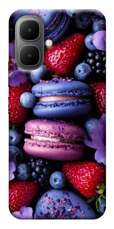 Чехол itsPrint Fruit macaroon для Infinix Smart 10, еда, купить оптом с доставкой