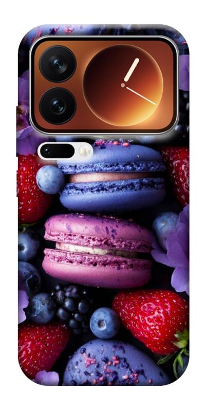 Чехол itsPrint Fruit macaroon для Xiaomi 17 Pro Max, еда, купить оптом с доставкой