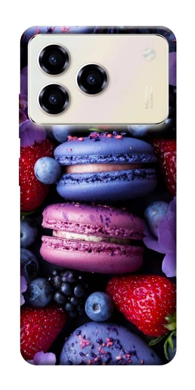 Чехол itsPrint Fruit macaroon для ZTE Blade A76, еда, купить оптом с доставкой