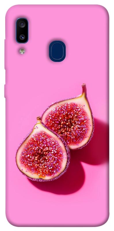 Чехол itsPrint Glowing fig для Samsung Galaxy A20 / A30, еда, купить оптом с доставкой
