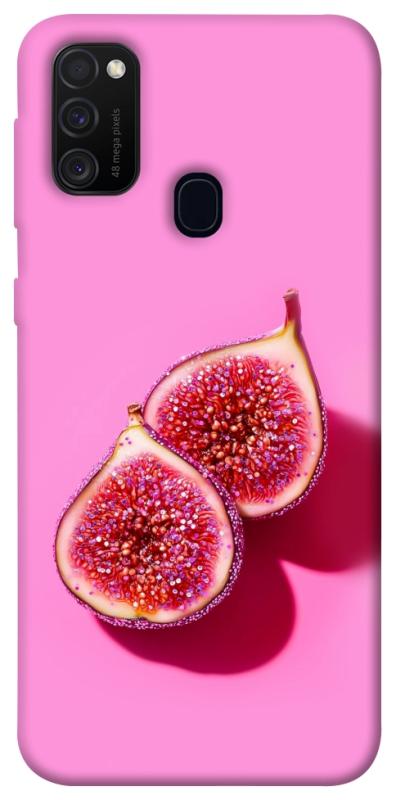 Чехол itsPrint Glowing fig для Samsung Galaxy M30s / M21, еда, купить оптом с доставкой