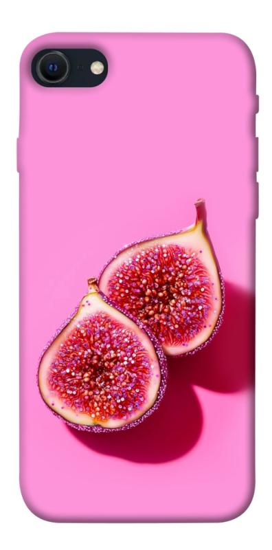 Чехол itsPrint Glowing fig для Apple iPhone SE (2020), еда, купить оптом с доставкой