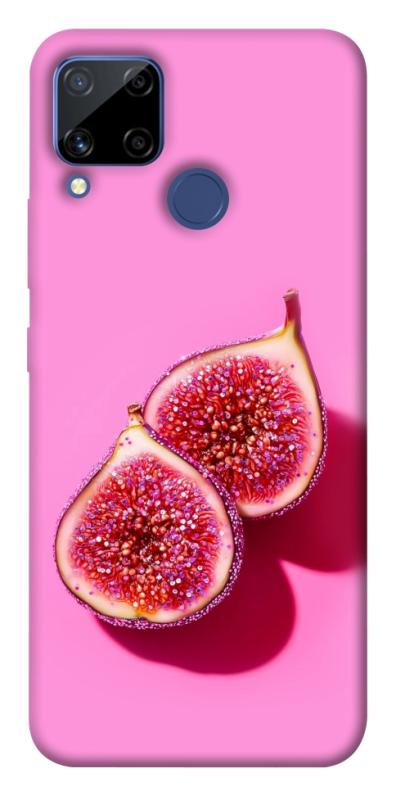 Чехол itsPrint Glowing fig для Realme C15, еда, купить оптом с доставкой