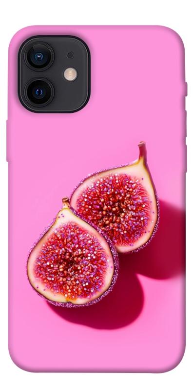 Чехол itsPrint Glowing fig для Apple iPhone 12 mini (5.4"), еда, купить оптом с доставкой