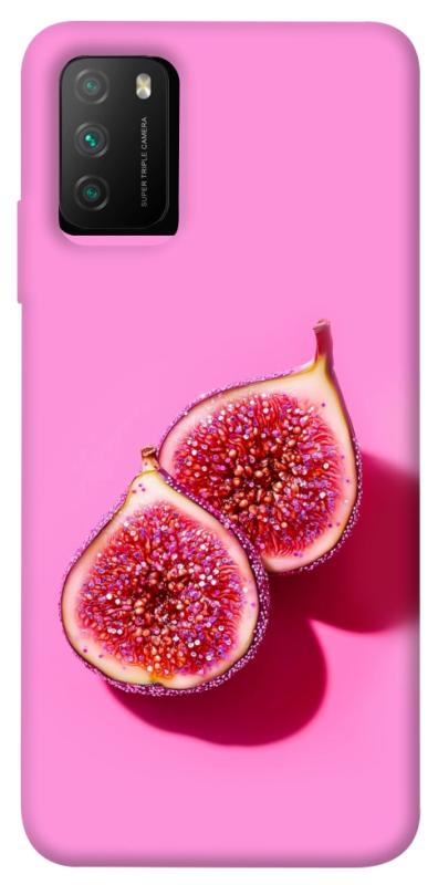Чехол itsPrint Glowing fig для Xiaomi Poco M3, еда, купить оптом с доставкой