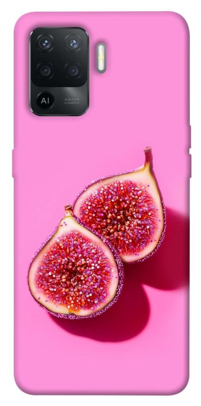 Чехол itsPrint Glowing fig для Oppo Reno 5 Lite, еда, купить оптом с доставкой