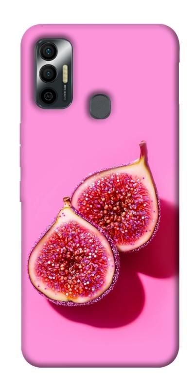 Чехол itsPrint Glowing fig для TECNO Spark 7, еда, купить оптом с доставкой