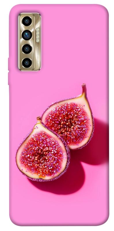 Чехол itsPrint Glowing fig для TECNO Camon 17P, еда, купить оптом с доставкой