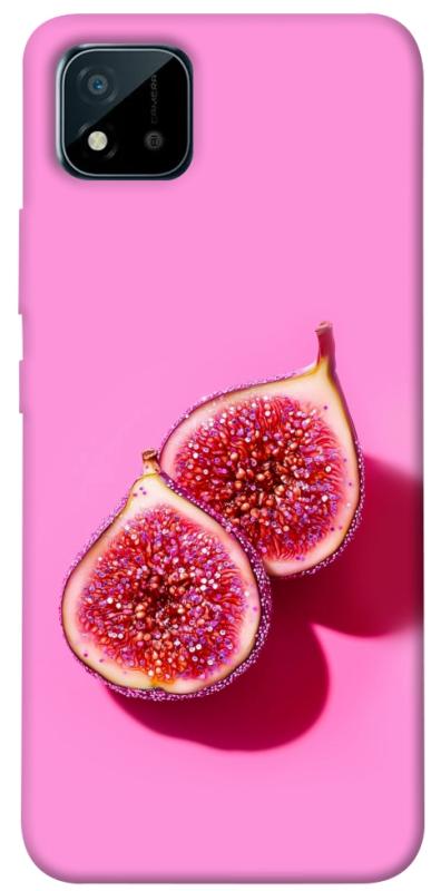 Чехол itsPrint Glowing fig для Realme C11 (2021), еда, купить оптом с доставкой