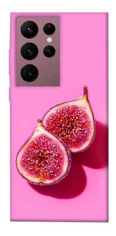 Чехол itsPrint Glowing fig для Samsung Galaxy S22 Ultra, еда, купить оптом с доставкой
