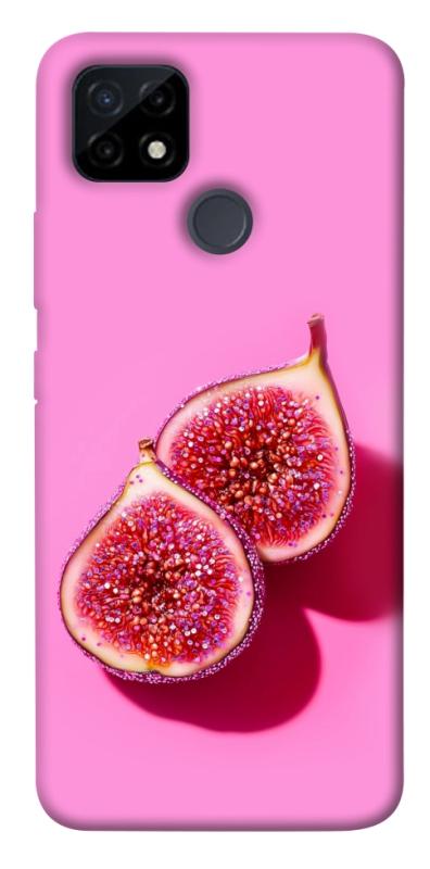 Чехол itsPrint Glowing fig для Realme C21Y, еда, купить оптом с доставкой