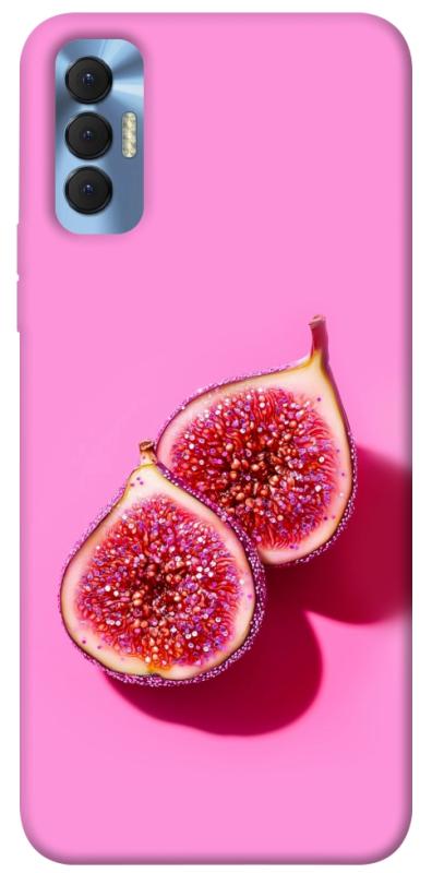 Чехол itsPrint Glowing fig для TECNO Spark 8P, еда, купить оптом с доставкой