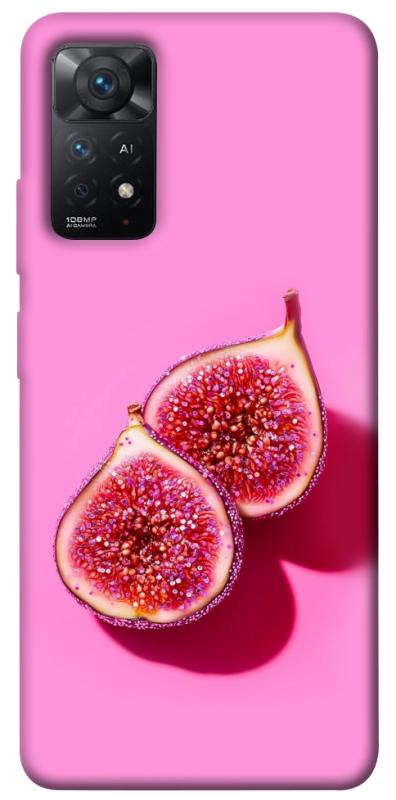 Чехол itsPrint Glowing fig для Xiaomi Redmi Note 11 Pro 4G/5G, еда, купить оптом с доставкой
