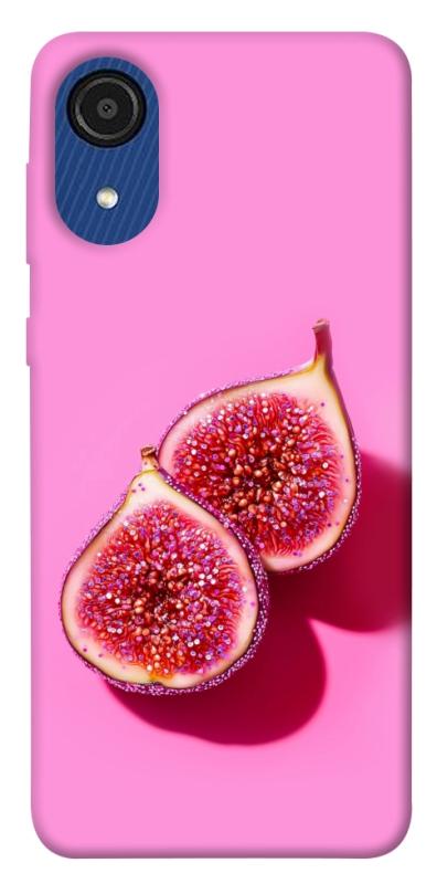 Чехол itsPrint Glowing fig для Samsung Galaxy A03 Core, еда, купить оптом с доставкой
