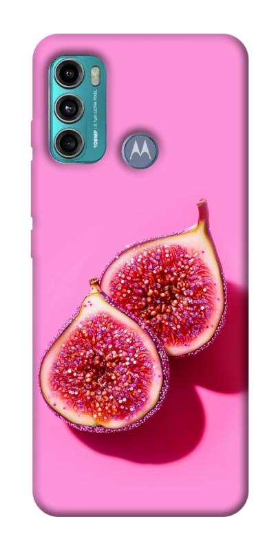 Чохол itsPrint Glowing fig для Motorola Moto G60, їжа, купити оптом з доставкою