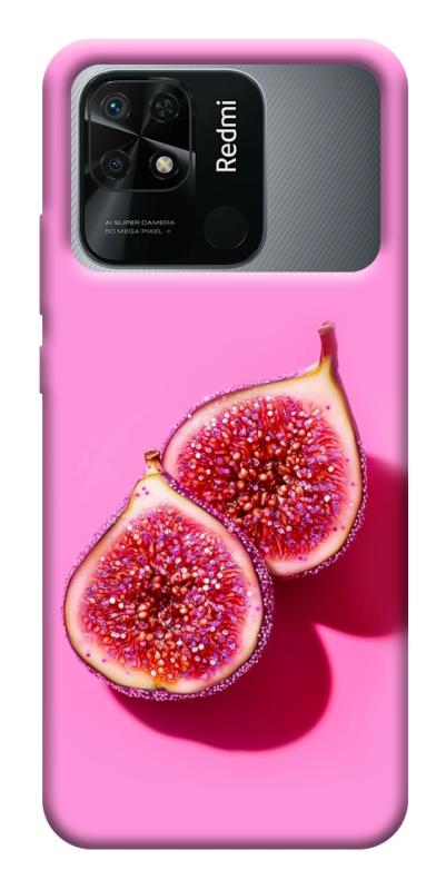 Чехол itsPrint Glowing fig для Xiaomi Redmi 10C, еда, купить оптом с доставкой
