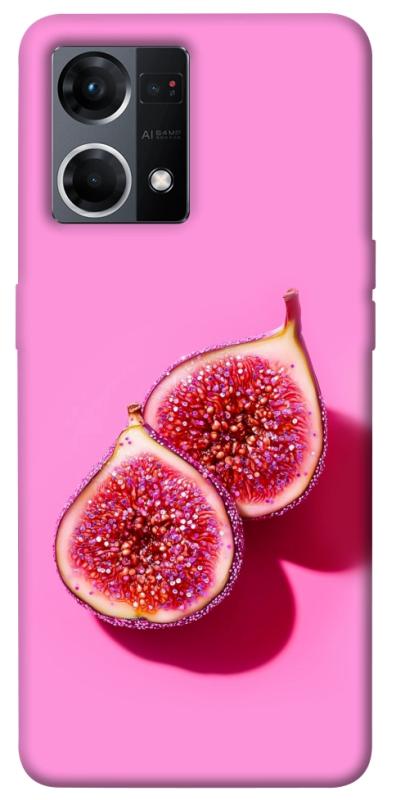 Чохол itsPrint Glowing fig для Oppo Reno 7 4G, їжа, купити оптом з доставкою