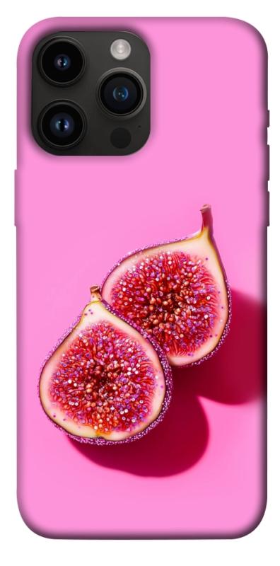 Чехол itsPrint Glowing fig для Apple iPhone 14 Pro Max (6.7"), еда, купить оптом с доставкой