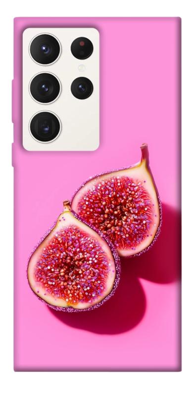 Чехол itsPrint Glowing fig для Samsung Galaxy S23 Ultra, еда, купить оптом с доставкой