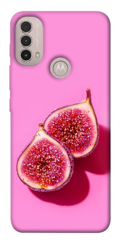 Чехол itsPrint Glowing fig для Motorola Moto E40, еда, купить оптом с доставкой