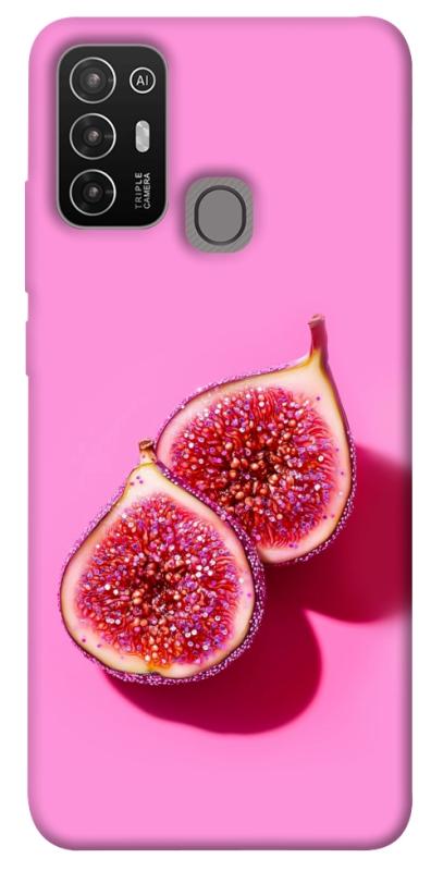 Чехол itsPrint Glowing fig для ZTE Blade A52, еда, купить оптом с доставкой