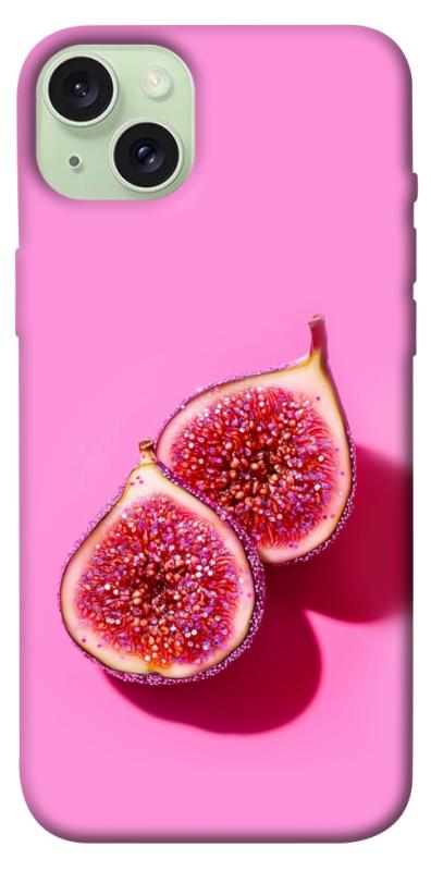 Чехол itsPrint Glowing fig для Apple iPhone 15 Plus (6.7"), еда, купить оптом с доставкой
