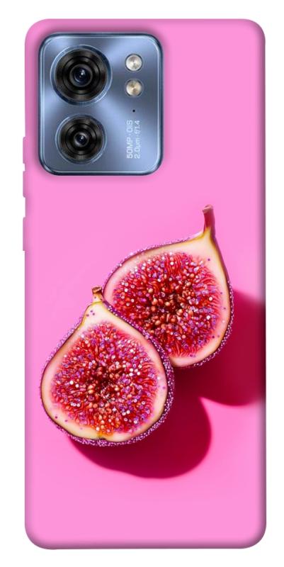 Чехол itsPrint Glowing fig для Motorola Edge 40, еда, купить оптом с доставкой