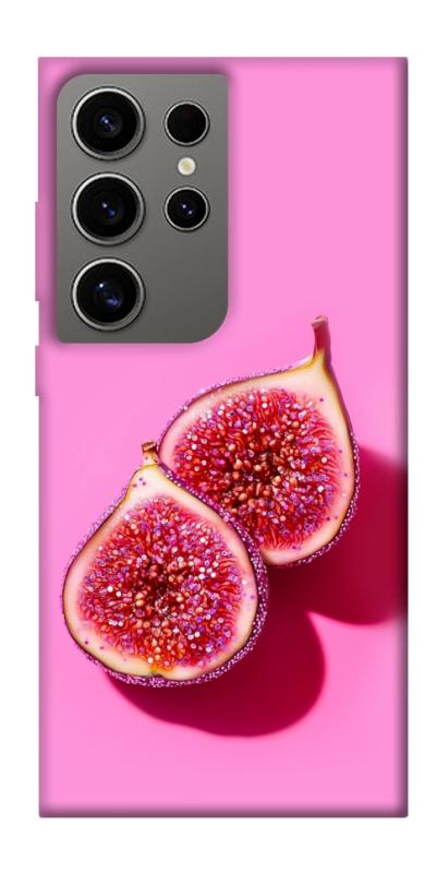 Чехол itsPrint Glowing fig для Samsung Galaxy S24 Ultra, еда, купить оптом с доставкой
