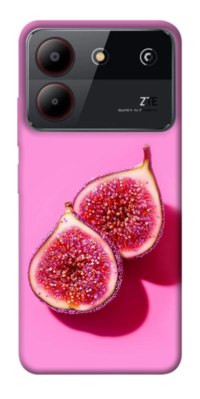 Чехол itsPrint Glowing fig для ZTE Blade A54 4G, еда, купить оптом с доставкой