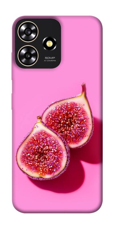 Чехол itsPrint Glowing fig для ZTE Blade A73 4G, еда, купить оптом с доставкой