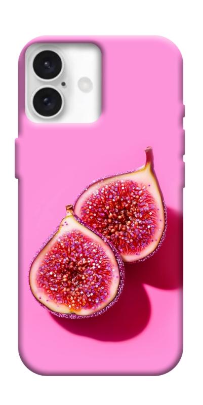 Чехол itsPrint Glowing fig для Apple iPhone 16 Plus (6.7"), еда, купить оптом с доставкой
