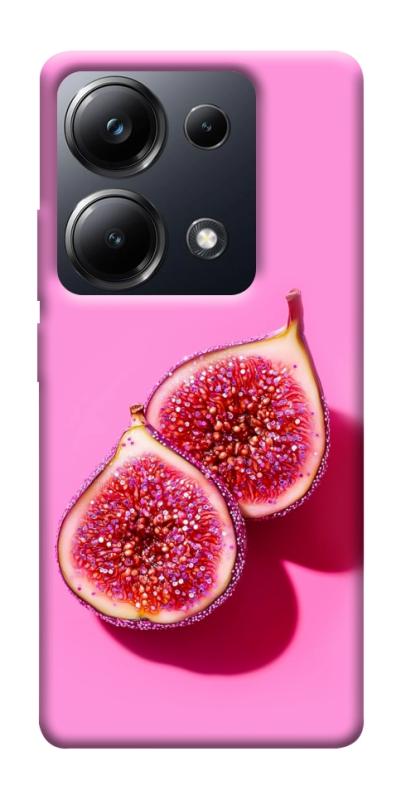 Чехол itsPrint Glowing fig для Xiaomi Redmi 13 4G / Poco M6 4G, еда, купить оптом с доставкой