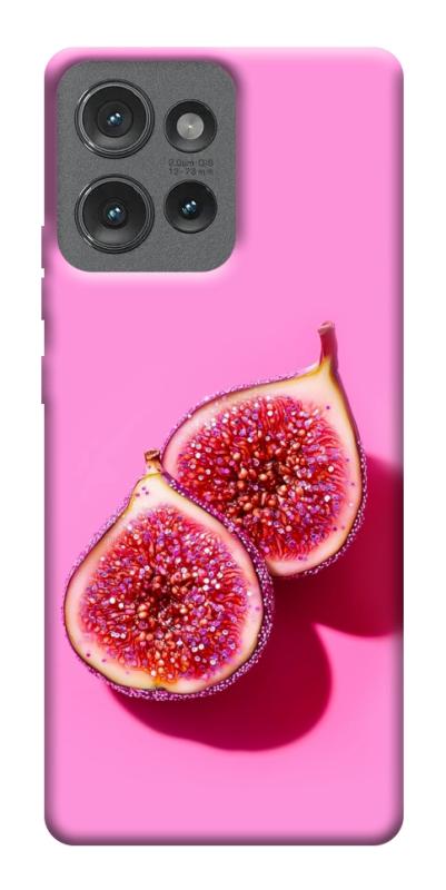 Чехол itsPrint Glowing fig для Motorola Edge 50, еда, купить оптом с доставкой