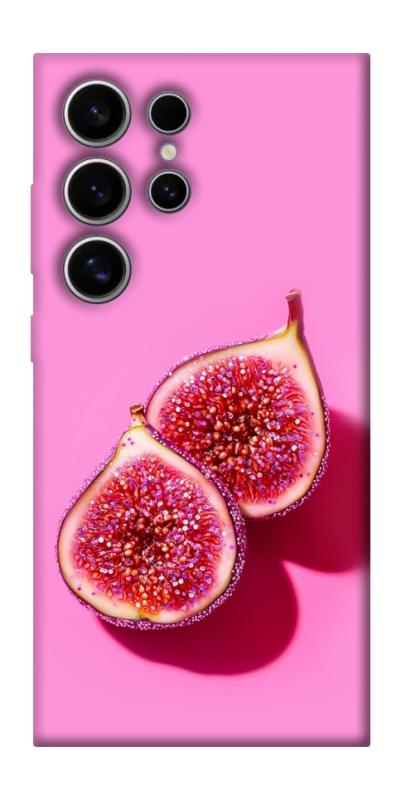 Чехол itsPrint Glowing fig для Samsung Galaxy S25 Ultra, еда, купить оптом с доставкой
