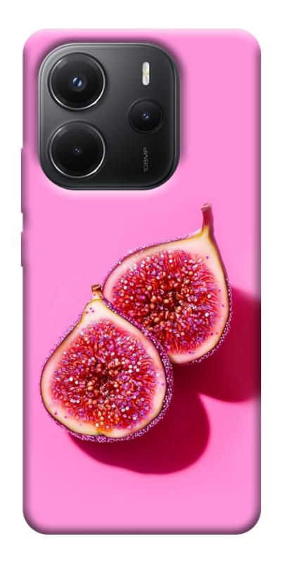 Чехол itsPrint Glowing fig для Xiaomi Redmi Note 14 4G (Int. version), еда, купить оптом с доставкой
