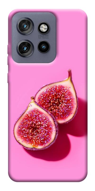 Чехол itsPrint Glowing fig для Motorola Edge 50 Neo, еда, купить оптом с доставкой