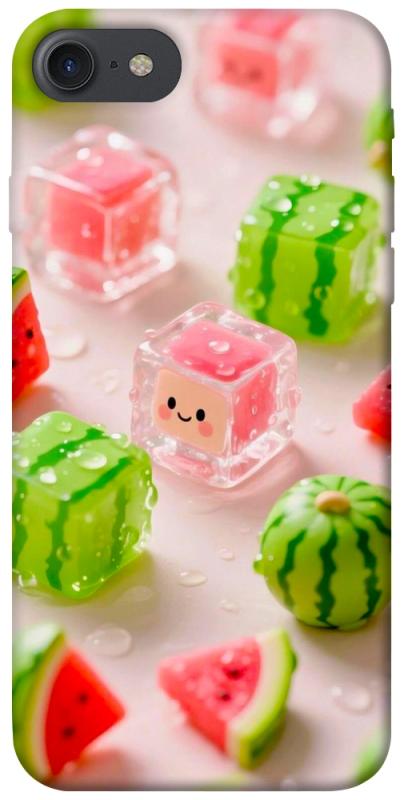 Чехол itsPrint Happy watermelon для Apple iPhone 7 / 8 (4.7"), еда, купить оптом с доставкой