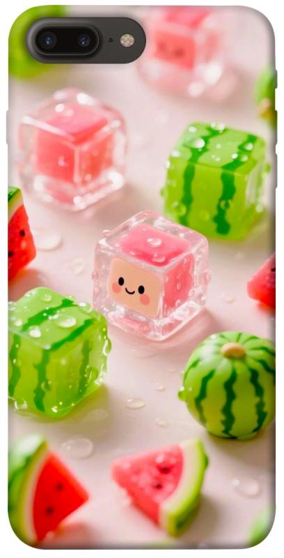 Чохол itsPrint Happy watermelon для Apple iPhone 7 plus / 8 plus (5.5"), їжа, купити оптом з доставкою