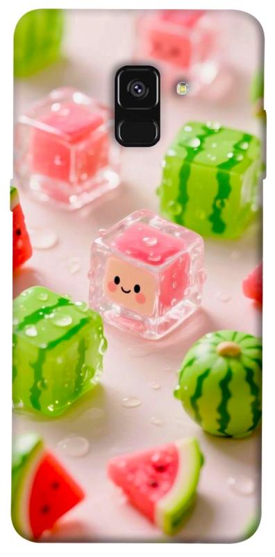 Чехол itsPrint Happy watermelon для Samsung A530 Galaxy A8 (2018), еда, купить оптом с доставкой