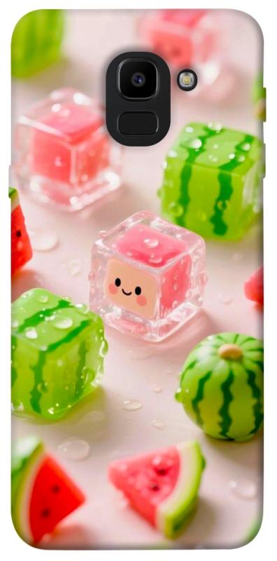 Чехол itsPrint Happy watermelon для Samsung J600F Galaxy J6 (2018), еда, купить оптом с доставкой