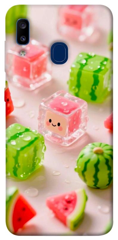 Чехол itsPrint Happy watermelon для Samsung Galaxy A20 / A30, еда, купить оптом с доставкой