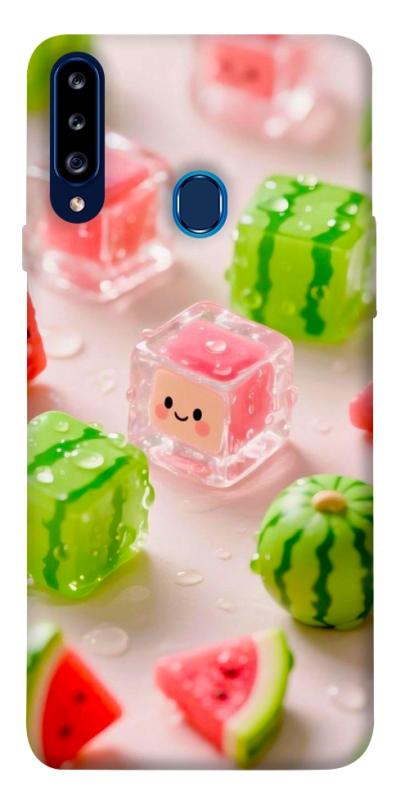 Чехол itsPrint Happy watermelon для Samsung Galaxy A20s, еда, купить оптом с доставкой
