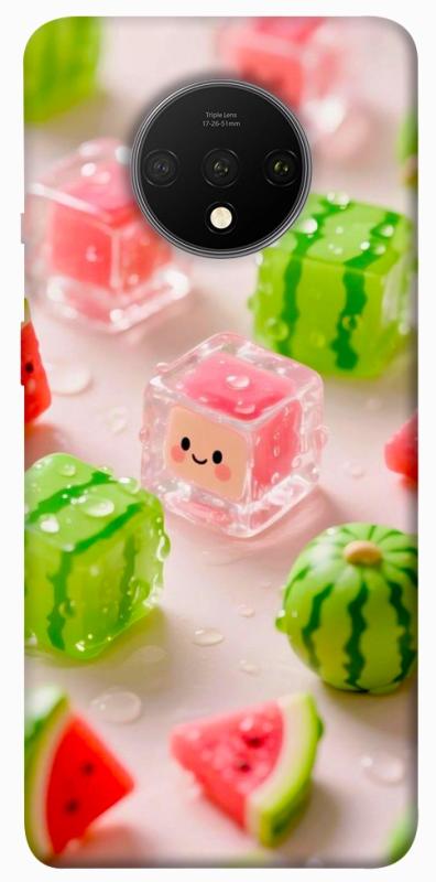 Чохол itsPrint Happy watermelon для OnePlus 7T, їжа, купити оптом з доставкою