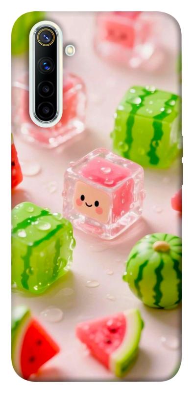 Чехол itsPrint Happy watermelon для Realme 6, еда, купить оптом с доставкой