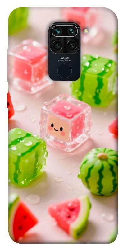 Чехол itsPrint Happy watermelon для Xiaomi Redmi Note 9 / Redmi 10X, еда, купить оптом с доставкой