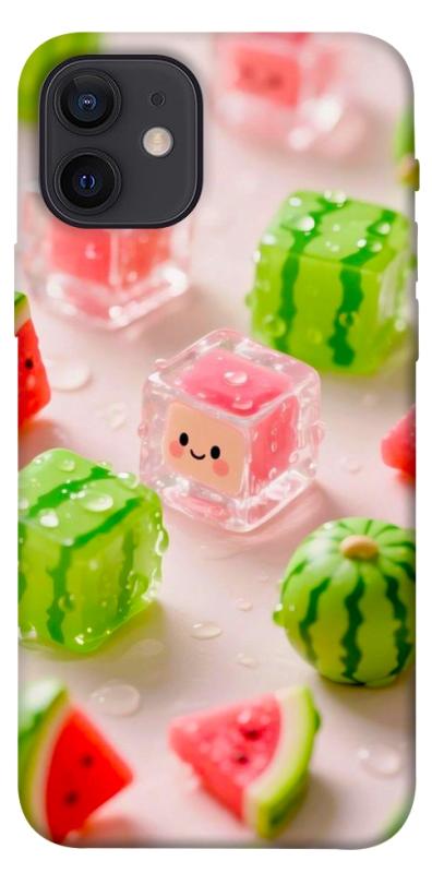 Чехол itsPrint Happy watermelon для Apple iPhone 12 Pro (6.1"), еда, купить оптом с доставкой