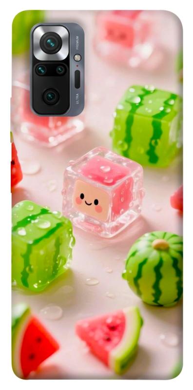 Чехол itsPrint Happy watermelon для Xiaomi Redmi Note 10 Pro, еда, купить оптом с доставкой