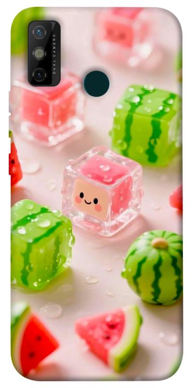 Чехол itsPrint Happy watermelon для TECNO Spark 6 Go, еда, купить оптом с доставкой