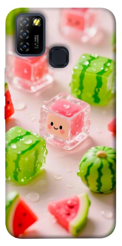 Чохол itsPrint Happy watermelon для Infinix Hot 10 Lite, їжа, купити оптом з доставкою