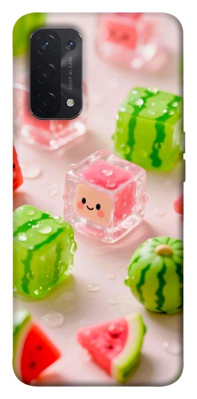 Чехол itsPrint Happy watermelon для Oppo A54 4G, еда, купить оптом с доставкой